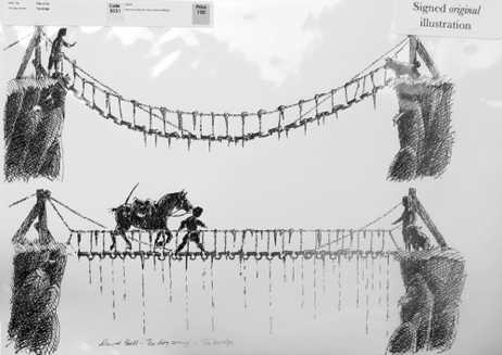 'The bridge'
From 'The Dog Assassins'.
$NZ100 (approx $US66, £51, €56) 'The bridge'
From 'The Dog Assassins'.
$NZ100 (approx $US66, £51, €56)